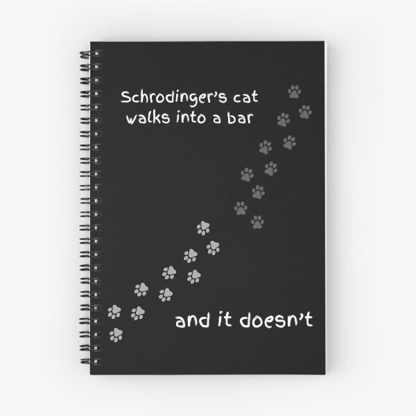 Item preview,  Schrodinger's Cat Walks Into A Bar - Quantum Physics designed and sold by abeautifulife.
