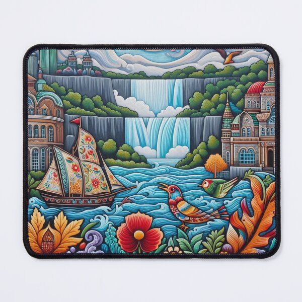 Item preview, City Waterfalls designed and sold by Laura Chambers.