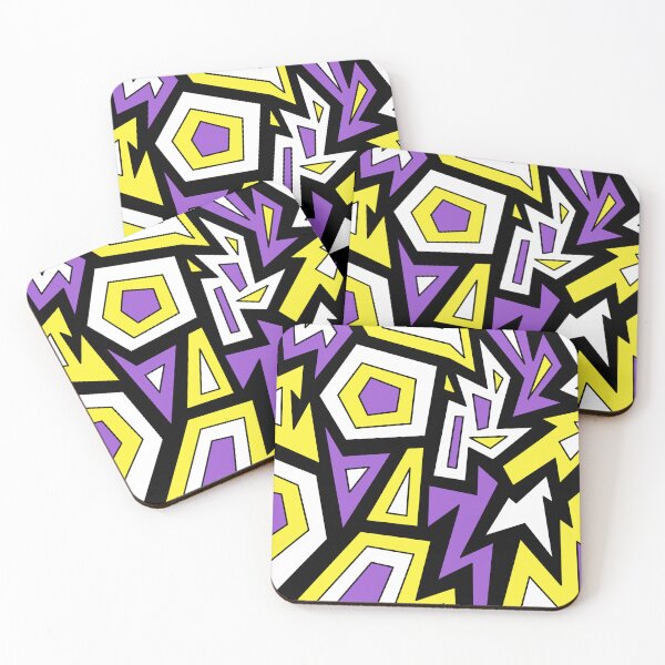 Item preview, Nonbinary Pride Modern Geometric Abstract designed and sold by JoyfulJen.