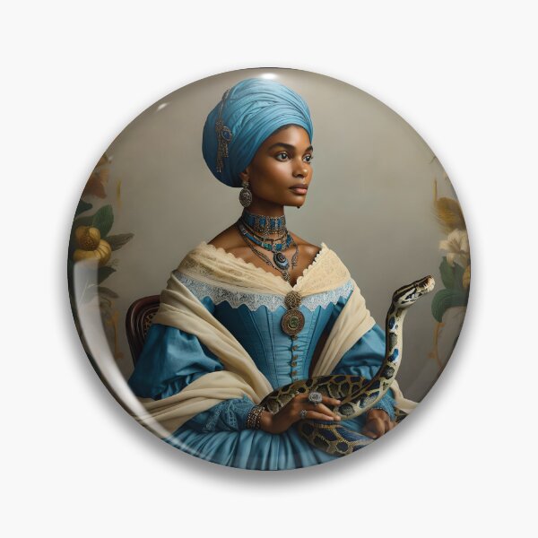 Item preview, Marie Laveau with Li Grande Zombi designed and sold by CSApothecary.