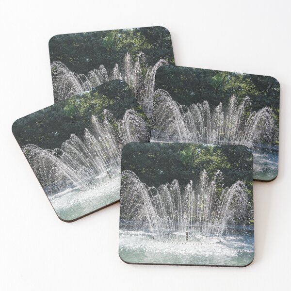 Item preview, Crown Shaped Fountain with Graceful Water Arcs and Sun Sparkles designed and sold by Georgia Mizuleva.