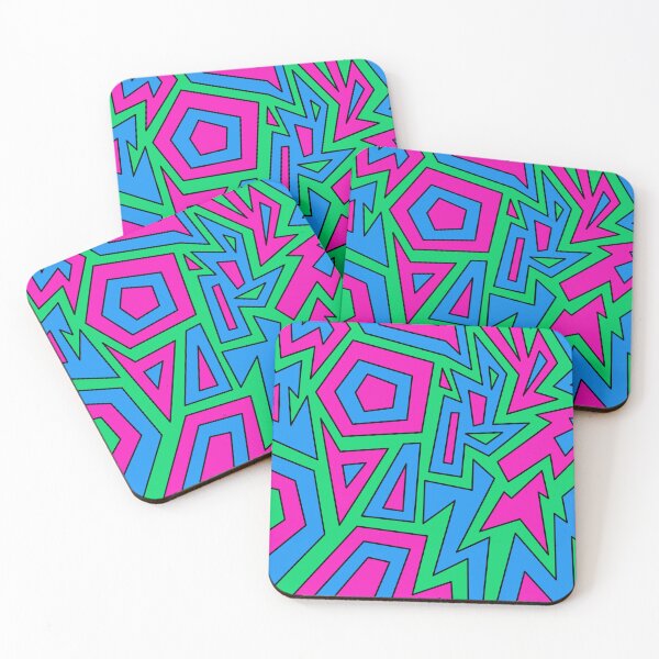 Item preview, Polysexual Poly Pride Modern Geometric Abstract designed and sold by JoyfulJen.