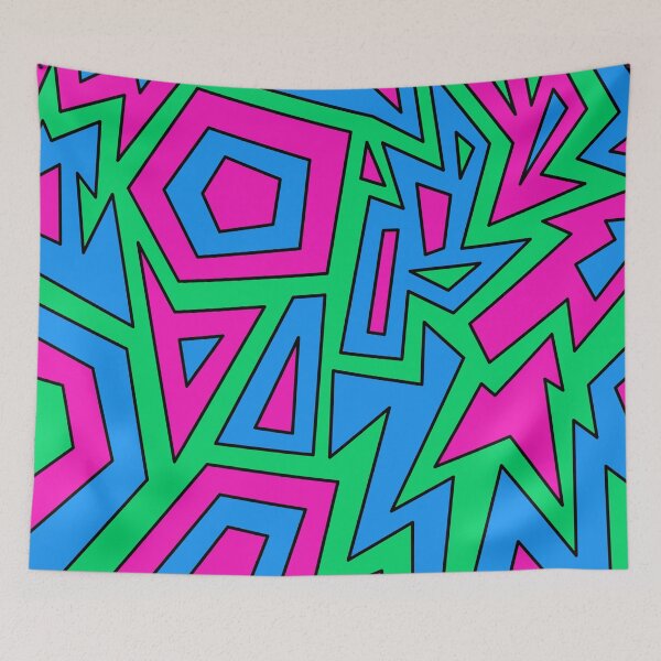 Item preview, Polysexual Poly Pride Modern Geometric Abstract designed and sold by JoyfulJen.