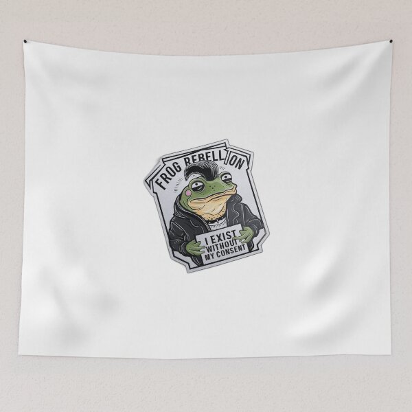 Item preview, I Exist Without My Consent Frog designed and sold by onicaras.