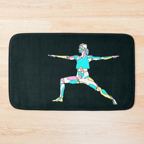 Item preview, Warrior Woman Power Yoga Pose designed and sold by danceink.