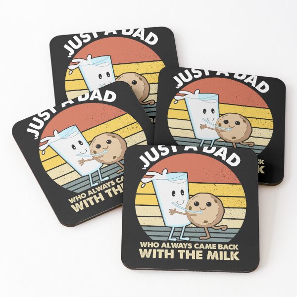 Item preview, Just A Dad Who Always Came Back With The Milk Father vintage T-Shirt designed and sold by 26funy.