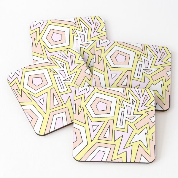 Item preview, Pangender Pride Modern Geometric Abstract Pastel designed and sold by JoyfulJen.