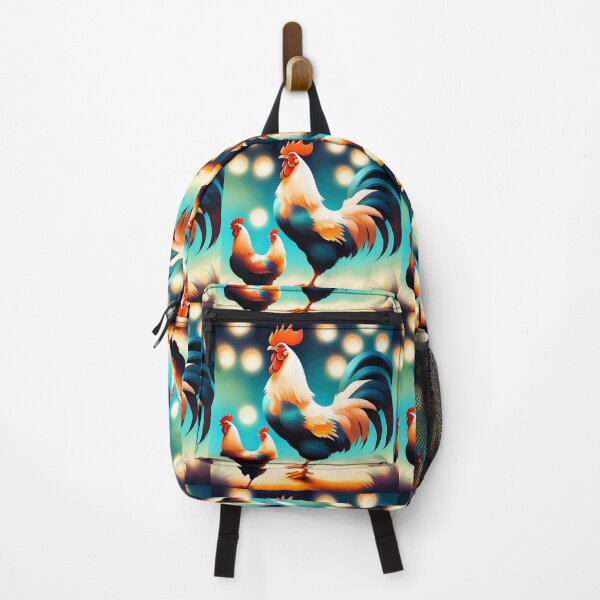 Item preview, a 2-color Gallic rooster with his hens designed and sold by janjacbu.