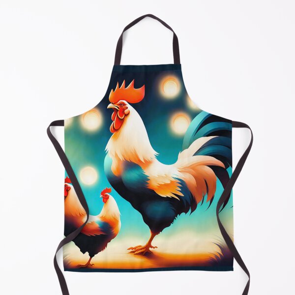 Item preview, a 2-color Gallic rooster with his hens designed and sold by janjacbu.