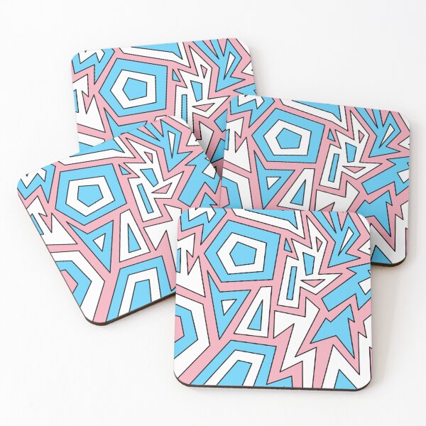 Item preview, Transgender Trans Pride Modern Geometric Abstract designed and sold by JoyfulJen.