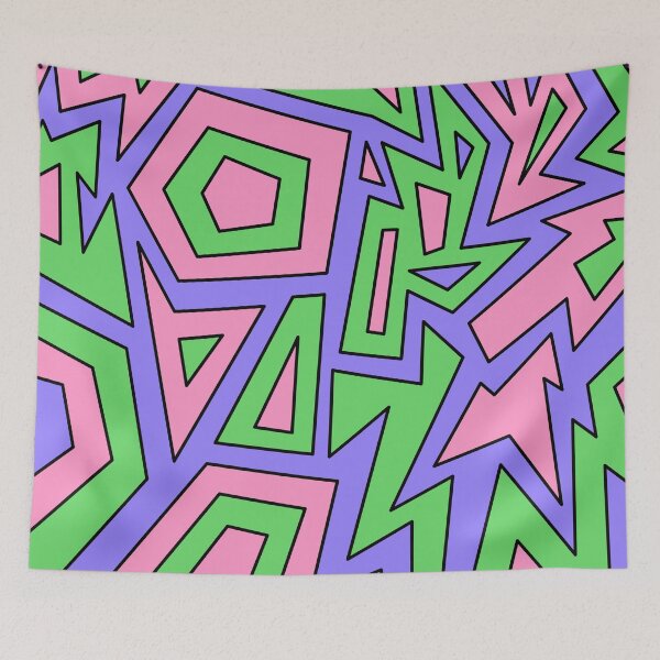 Item preview, Trigender Pride Modern Geometric Abstract designed and sold by JoyfulJen.