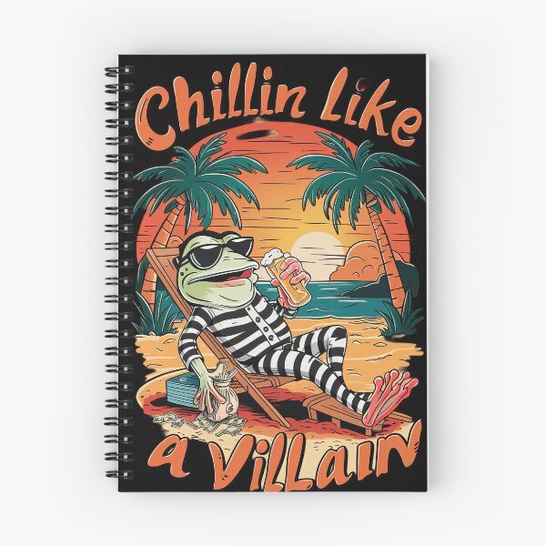 Item preview, Funny Screaming Froggy Chillin In Hawaii Beach Vintage Bad Guy Frog Gangter designed and sold by jobstee.
