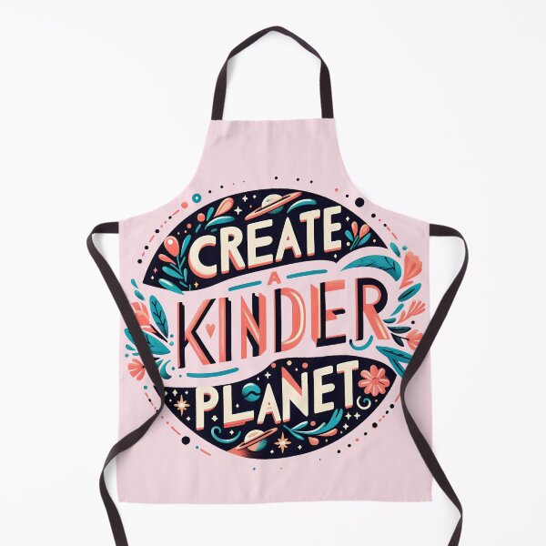 Item preview, create a kinder planet, typography designed and sold by maxmaj.