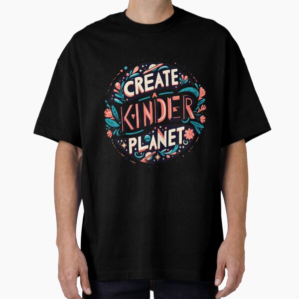 Artikel-Vorschau von Schaffe einen freundlicheren Planeten, Typografie, designt und verkauft von maxmaj.