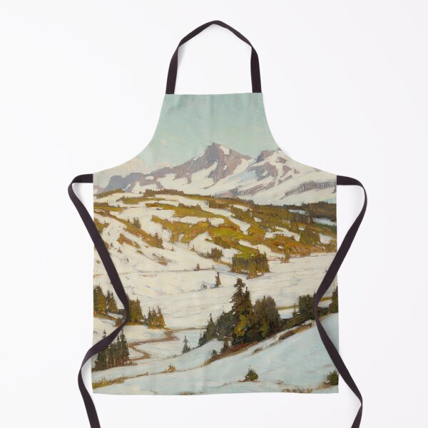 Artikelvorschau, Mt.Rainier, Vintage Winter Landscape Art entworfen und verkauft von vintagevivian.