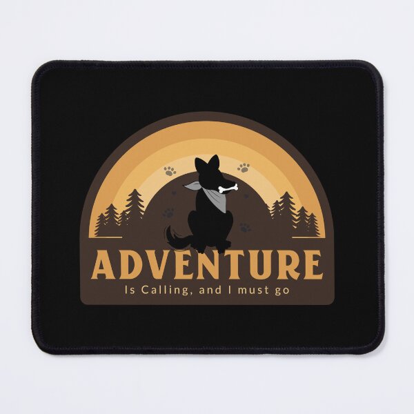 Item preview, Dog Hiking -Adventure Is Calling designed and sold by New Mentality: Mindset Apparel.
