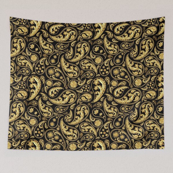 Item preview, Gold Paisley Bandana Pattern designed and sold by mrdom93.