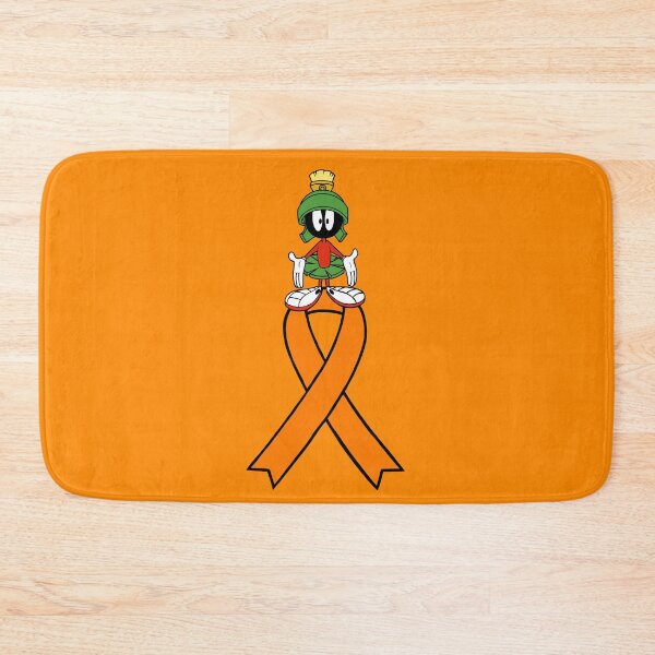 Item preview, Classic Cartoon Alien Standing on an Awareness Ribbon (Orange) designed and sold by CaitlynConnor.
