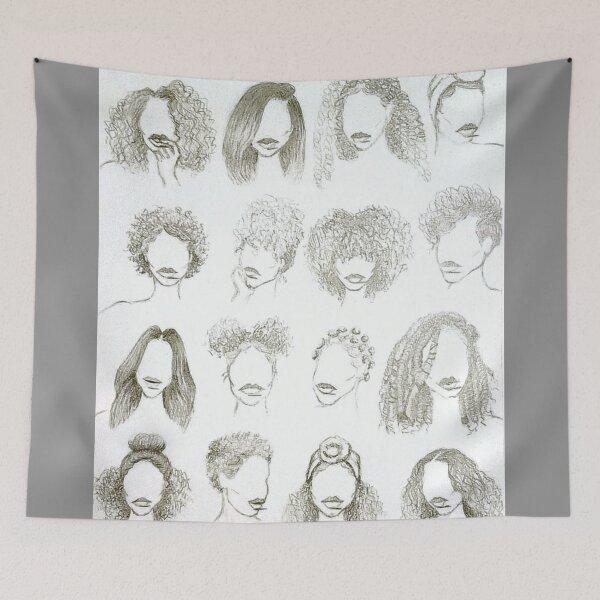 Item preview, Don't Touch My Hair designed and sold by Bethibedesigns.