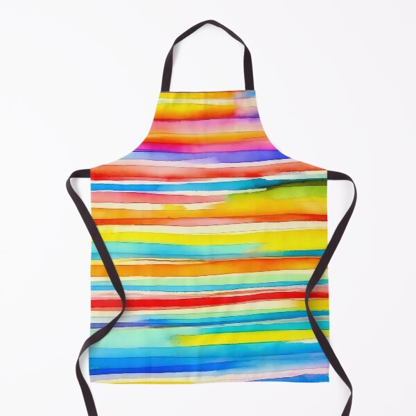 Item preview, Rainbow Pattern In Watercolor designed and sold by kuralesya.