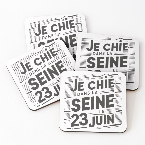 Item preview, Je Chie Dans La Seine 23 Le Juin, Paris, France designed and sold by decorwonders.