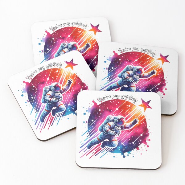 Item preview, You're my guiding star. Astronaut following his guiding star.  designed and sold by Herlin23.