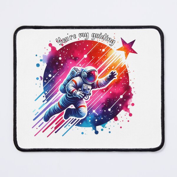 Item preview, You're my guiding star. Astronaut following his guiding star. designed and sold by Herlin23.