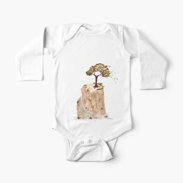 Gretchen's Tree Long Sleeve Baby One-Piece