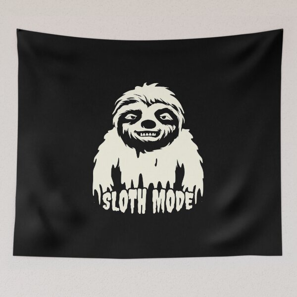 Item preview, Sloth Mode - Horror designed and sold by Mclickster.