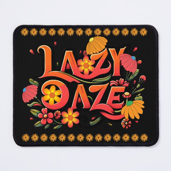 Item preview, Retro Floral Summer Lazy Daze designed and sold by AlienOccupation.