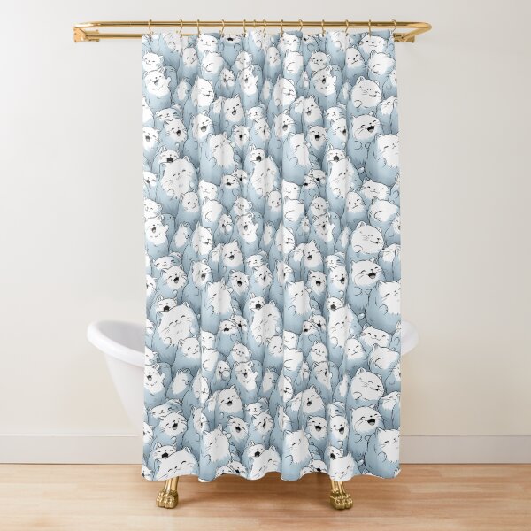 Item preview, Snowy Cats | White Furry Cats  designed and sold by AnimaliaHaven.