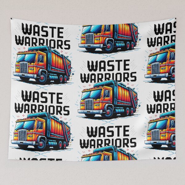 Item preview, WASTE WARRIORS: Fiery Protectors of Our Planet designed and sold by SplashTastic.