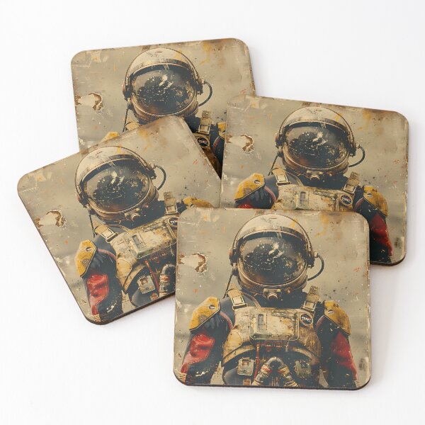 Item preview, Vintage Space Pioneer Astronaut designed and sold by cosmic-sky.