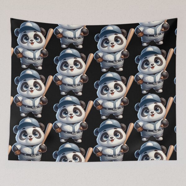 Item preview, Funny animals. Baseball graphics with panda. designed and sold by BanShopDG.
