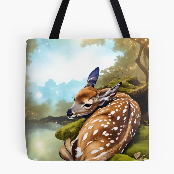 Item preview, Fawn Sleeping By the Pond designed and sold by Patricia Howitt.