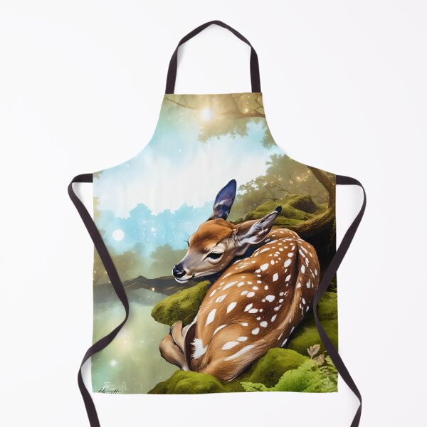 Item preview, Fawn Sleeping By the Pond designed and sold by Patricia Howitt.