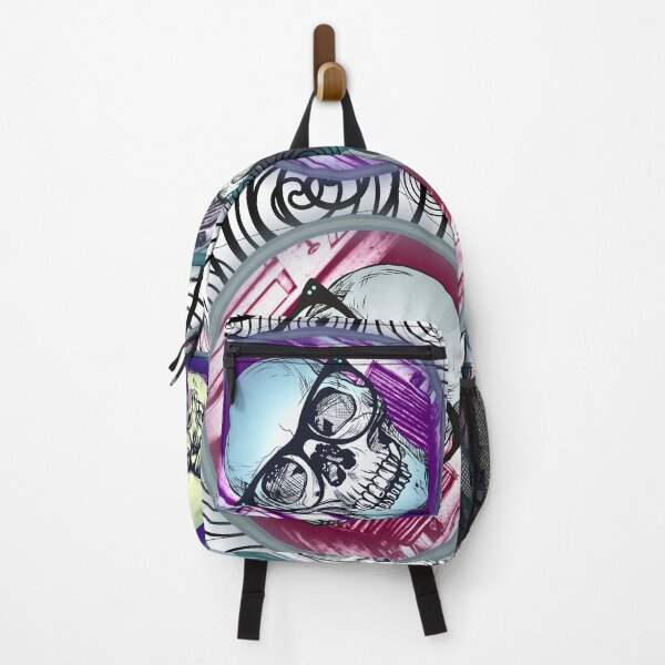 Item preview, scary but nerdy skulls lookin crazy too designed and sold by Oh-Marsha.