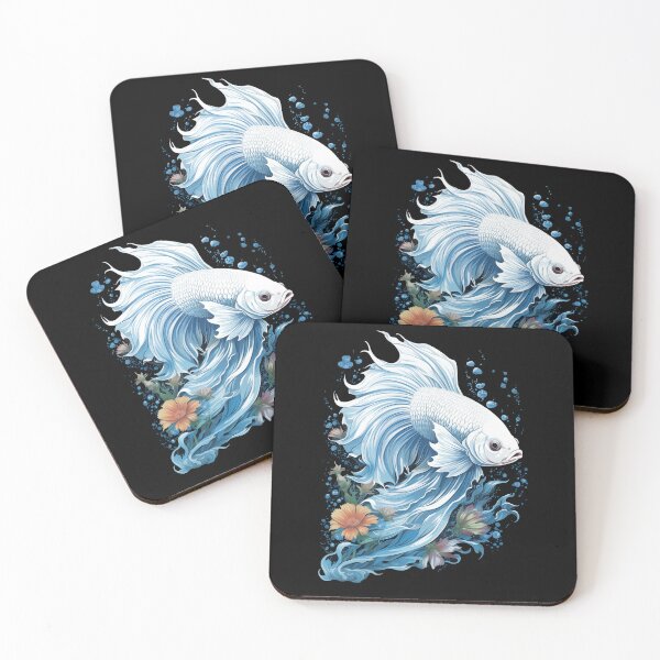 Item preview, White Betta designed and sold by DerSenat.