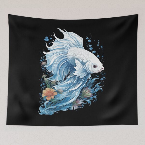 Item preview, White Betta designed and sold by DerSenat.