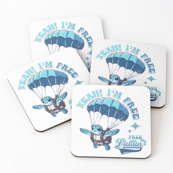 Item preview, Free-Fallin' Turtle Parachute designed and sold by Zatch-Bell.
