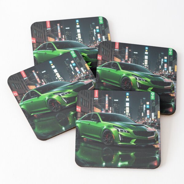 Item preview, Tuned Cadillac CTS-V in green designed and sold by Salimgor Hangaround Music.