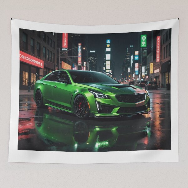 Item preview, Tuned Cadillac CTS-V in green designed and sold by Salimgor Hangaround Music.