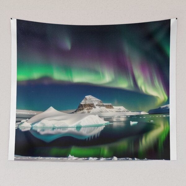 Item preview, Antarctic Aurora Magic: Reflections Of The Southern Lights designed and sold by EnchantedVista.