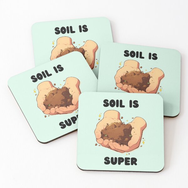 Item preview, Soil Is Super designed and sold by TeaTimePrints.