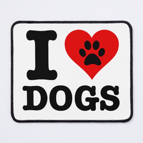 Item preview, I love dogs ! designed and sold by MakerMania.