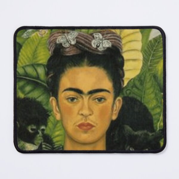 Item preview, Self-Portrait with Thorn Necklace and Hummingbird | Frida Kahlo designed and sold by Studio AJ.