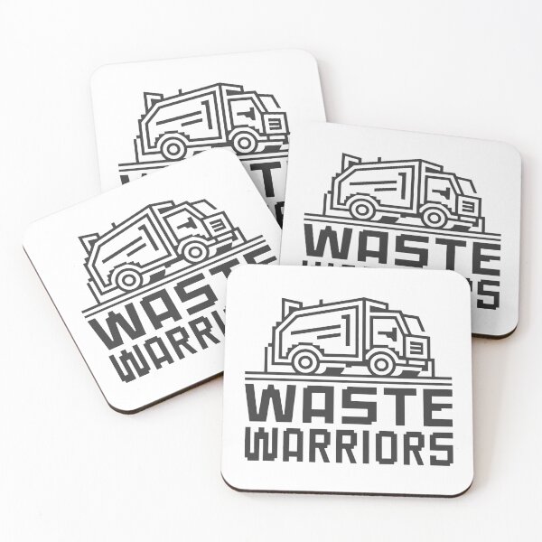 Item preview, WASTE WARRIORS: Black and White Vanguard for a Cleaner World designed and sold by SplashTastic.