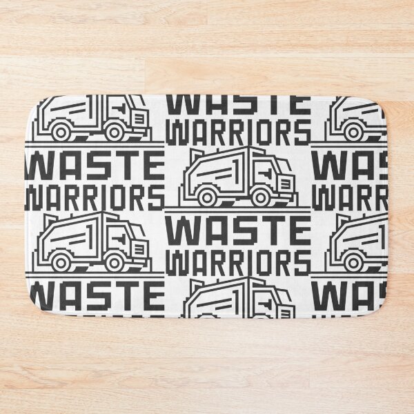 Item preview, WASTE WARRIORS: Black and White Vanguard for a Cleaner World designed and sold by SplashTastic.