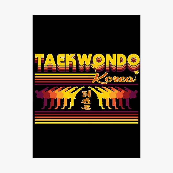 Artikel-Vorschau von Taekwondo Dojang - Traditionelle Retro Kampfkunst, designt und verkauft von RetroMaritalArt.