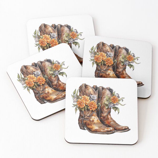 Artikelvorschau, Boots with Flowers 6 entworfen und verkauft von SchokoGoth.